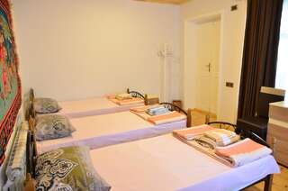 Отели типа «постель и завтрак» Sheki Panorama Guest House Шеки Кровать в общем номере для мужчин и женщин. Гости могут пользоваться общей ванной комнатой.-5